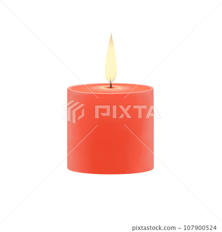 Realistic candle illustration 107900524