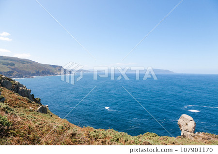 Bares coastline landscape, Galicia, Spain Bares coastline landscape, Galicia, Spain 107901170