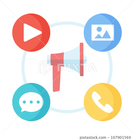 social media icons social media icons 107901569