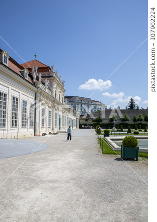 Fragment of the lower Belvedere in Vienna Fragment of the lower Belvedere in Vienna 107902224