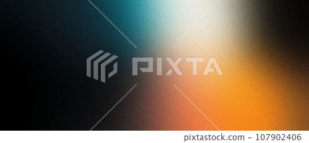 Teal orange black white glowing color gradient background, grainy texture effect, poster banner landing page backdrop design Teal orange black white glowing color gradient background, grainy texture effect, poster banner landing page backdrop design 107902406