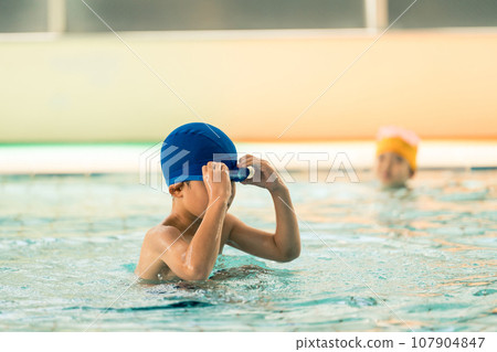 Kids swimming Kids swimming 107904847