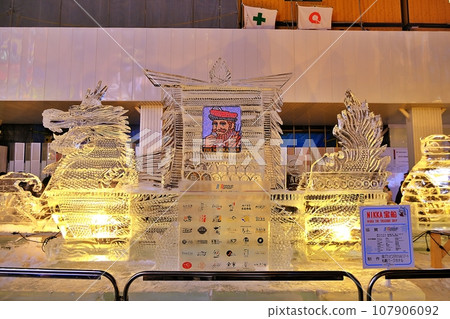 札幌冰雪節薄野會場的冰雕 107906092