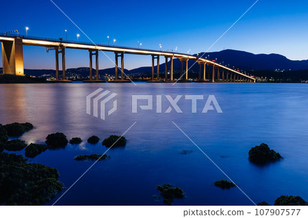 Tasman Bridge in Hobart Tasmania Australia 107907577