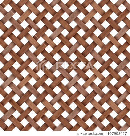 Bamboo woven pattern 107908457