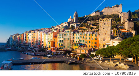 Fortified city of Portovenere, Italy Fortified city of Portovenere, Italy 107908839