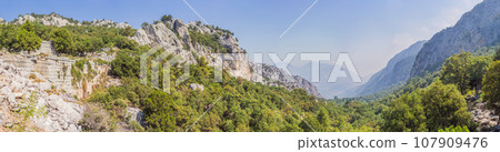 The Stunning Ancient Theater of Termessos Ancient City. turkiye, GO Everywhere 107909476