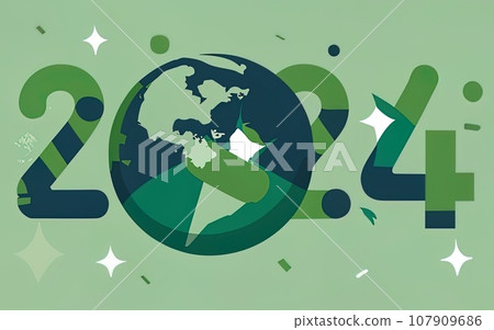 2024 green earth theme 107909686