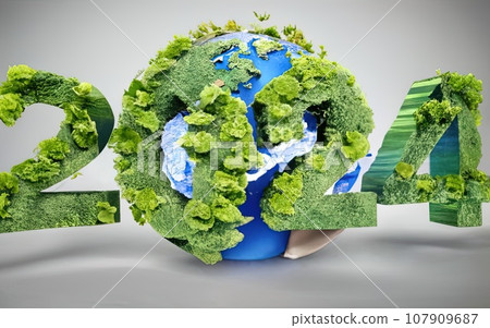 2024 green earth theme 107909687