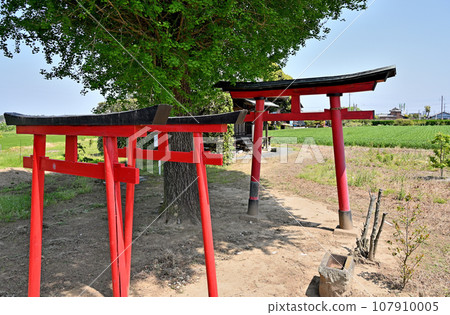群馬縣大浦郡明和町南大島八幡神社稻荷屋 107910005