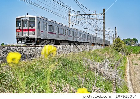 Railway Private Railway: Tobu Isesaki Line 10000 series Gunma Prefecture Railway Private Railway: Tobu Isesaki Line 10000 series Gunma Prefecture 107910014