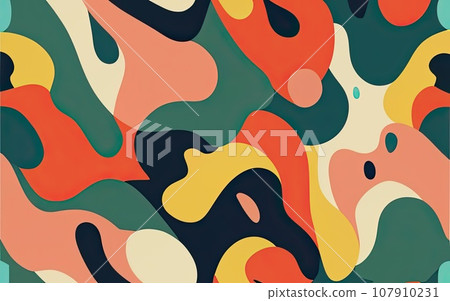 colorful camouflage patterns 107910231