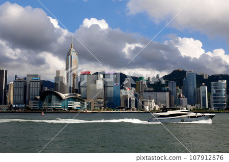 Skyscrapers on Hong Kong Island Skyscrapers on Hong Kong Island 107912876