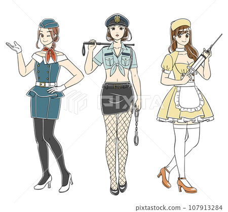 專業角色扮演的女孩 專業角色扮演的女孩 107913284