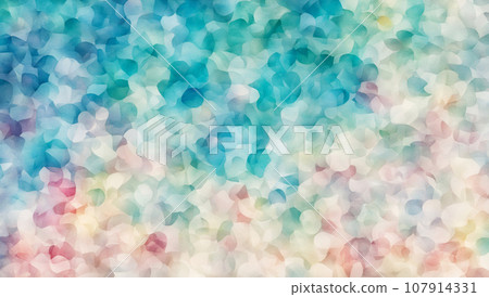 重疊的彩色日本紙的背景紋理 107914331