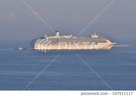 A large passenger ship A large passenger ship 107915117