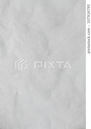 Background material of snowfall image made with Japanese paper 107916795