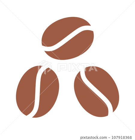 咖啡豆圖標 107918368
