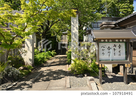 Mashiko walk: Kannonji Shingon sect Toyoyama school Mashiko town, Haga district, Tochigi prefecture 107918491