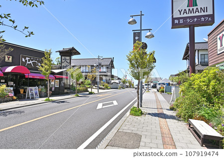 益子散步：栃木縣芳賀郡益子町益子燒城城內坂街 107919474