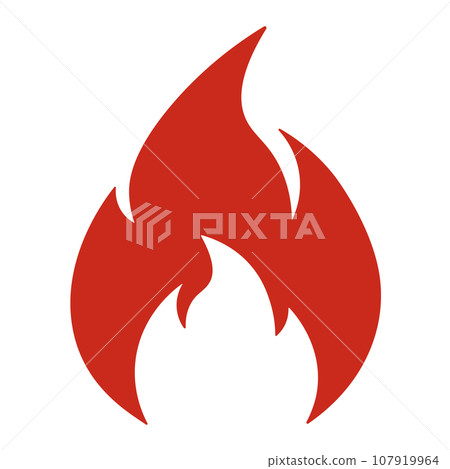 Fire flame icon Fire flame icon 107919964