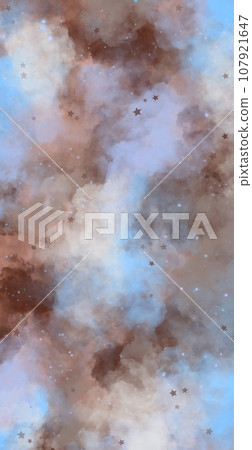 夢幻般的星空的垂直背景影像 夢幻般的星空的垂直背景影像 107921647