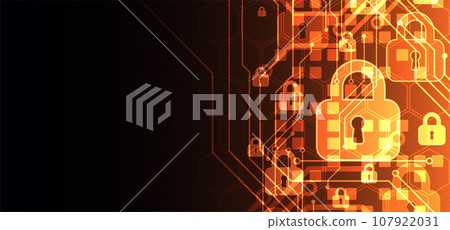 Data security Illustrates cyber data or information privacy idea. Color internet technology. Data security Illustrates cyber data or information privacy idea. Color internet technology. 107922031