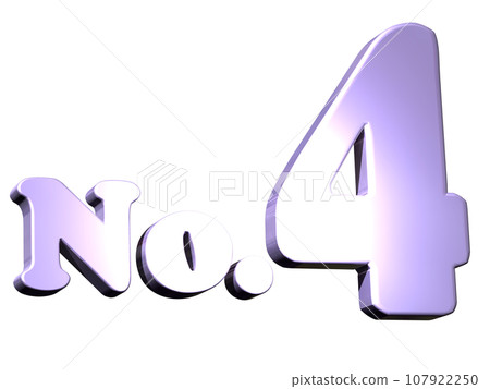 3DCG角色「No.4/No.4」紫色、紫色 3DCG角色「No.4/No.4」紫色、紫色 107922250