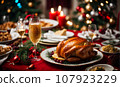 stylish dinner 107923229