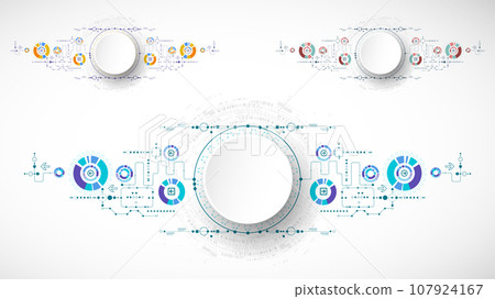 Abstract technology background. Cogwheels ART theme. Abstract technology background. Cogwheels ART theme. 107924167