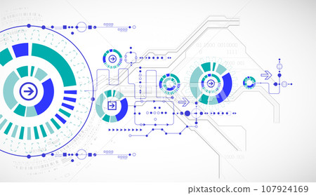 Abstract technology background. Cogwheels ART theme. Abstract technology background. Cogwheels ART theme. 107924169