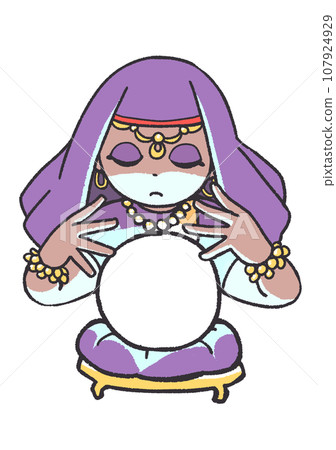 fortune teller  107924929