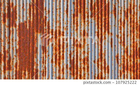 rusty galvanized iron wall rusty galvanized iron wall 107925222