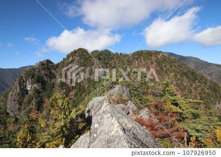 [Yamanashi 100 Famous Mountains] Top of Mt. Keikan 107926950