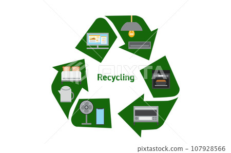 回收例證 107928566