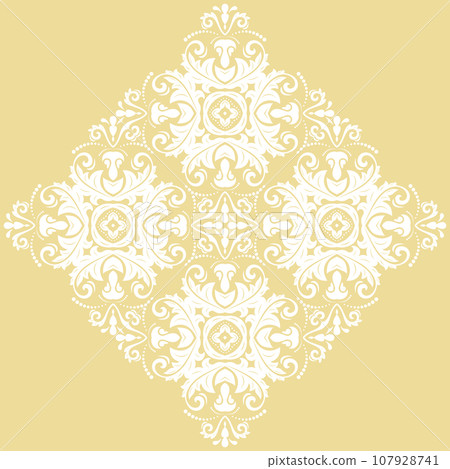 Classic Fine Pattern With Various Arabesques Classic Fine Pattern With Various Arabesques 107928741