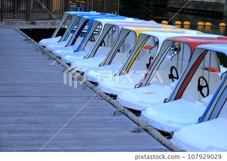 Pedal boat image Pedal boat image 107929029
