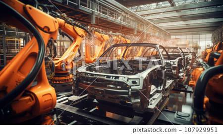 Automobile assembly line production 107929951