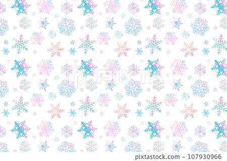 Snowflake background illustration 107930966