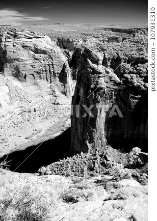 The Canyon De Chelly in Infrared Light The Canyon De Chelly in Infrared Light 107931310
