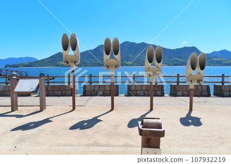 [Hiroshima Prefecture] Seto Inland Sea National Park Okunoshima 107932219