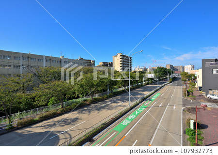 [愛知縣] 名古屋市容 名古屋高速公路 黑川交流道 107932773