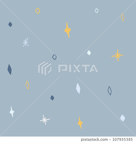 Christmas and winter themed seamless pattern, with abstract graphic elements on light blue background Christmas and winter themed seamless pattern, with abstract graphic elements on light blue background 107935385