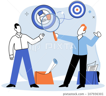 Successful project launch. Vector illustration. A project launch, decisive step towards new horizon A successful business, symphony of strategies harmoniously played out Project launch startup, brave 107936301