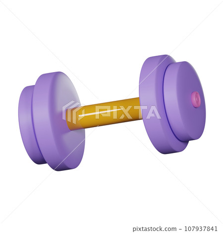 dumbell gym equipment 107937841