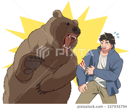 Man injured after encountering bear Man injured after encountering bear 107938794