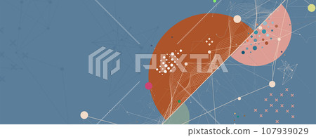 Technology abstract futuristic background for internet business. Big data concept. Technology abstract futuristic background for internet business. Big data concept. 107939029