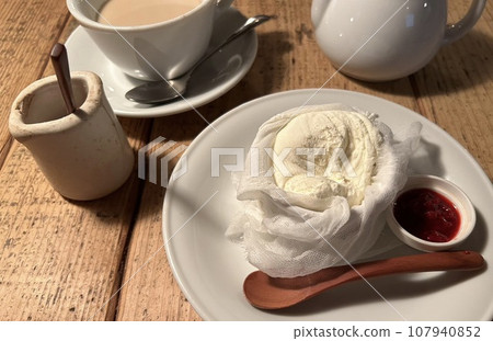 美味的奶油起司蛋糕 107940852