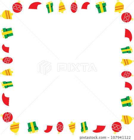 The Christmas boarder line for holiday concept. The Christmas boarder line for holiday concept. 107941122