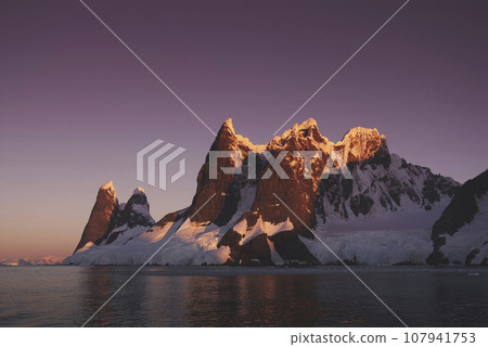 Lemaire strait coastal landscape 107941753